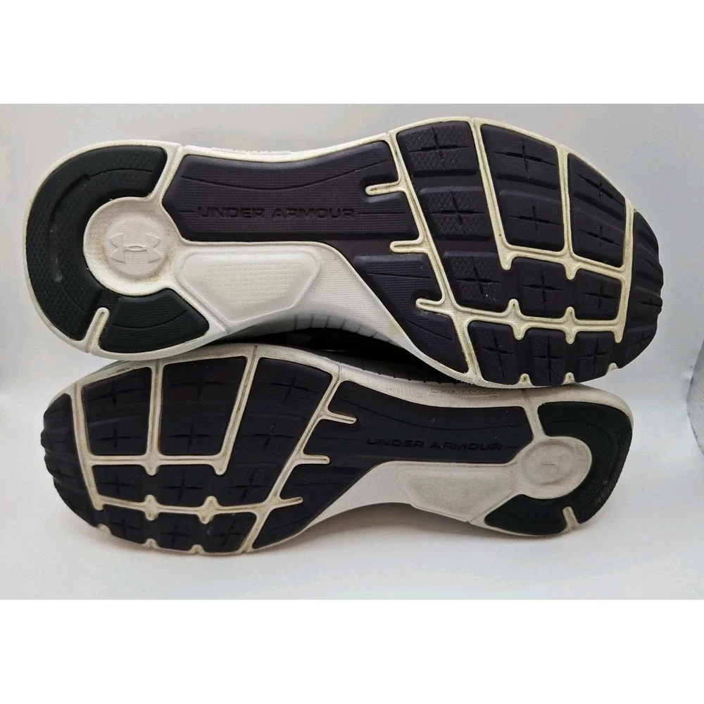 Under Armour Charged Lightning Grey‎ Purple Running Shoes Sneakers Womens 7.5